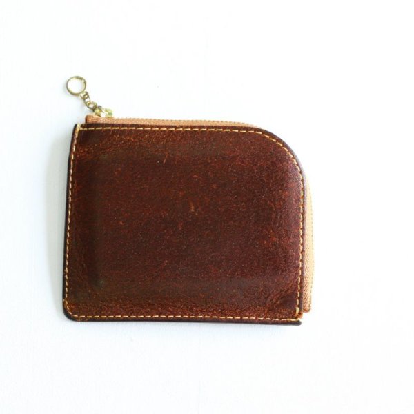 画像1:  Aging sample   Vintage Works  Leather Wallet  BROWN 