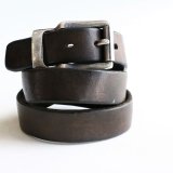  Aging sample   Vintage Works  Leather Belt  FLANNEL 