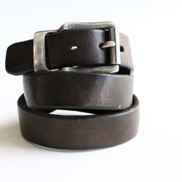画像1:  Aging sample   Vintage Works  Leather Belt  FLANNEL 