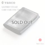 vasco  ヴァスコ  LEATHER VOYAGE CARD CASE  レザーボヤージュカードケース  MARINE 