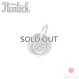 hemlock  ヘムロック  H circle logo metal Small  ロゴ メタル トップ スモール  