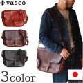 vasco  ヴァスコ  LEATHER POSTMAN SHOULDER BAG REGULAR  レザーポストマンショルダーバッグ レギュラー 刻印ナシ  