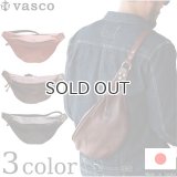 vasco  ヴァスコ  LEATHER WAIST BAG  レザーウエストバッグ  