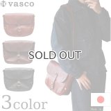 vasco  ヴァスコ  LEATHER POSTMAN SHOULDER BAG SMALL  レザーポストマンショルダーバッグ スモール 刻印ナシ  