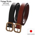 Vintage Works  ヴィンテージワークス  Leather belt 7Hole  レザーベルト 7ホール  