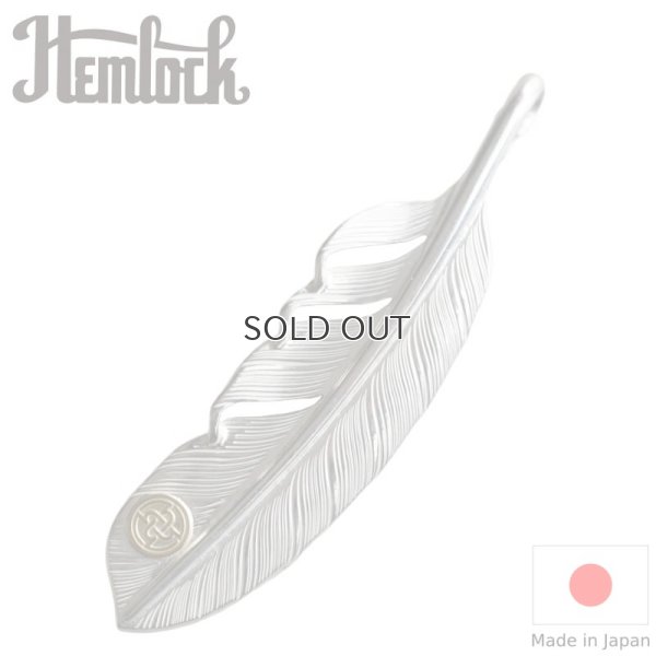 画像1: hemlock  ヘムロック  Feather Top K18 Point  フェザートップ K18 Point 