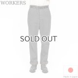 WORKERS  ワーカーズ  Officer Trousers, Regular Fit, Type 2, Cotton Serge 