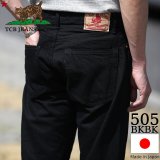 TCB jeans  TCBジーンズ  505 BKBK  505 ブラックジーンズ 