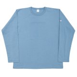 【1月納品予定】 WORKERS  ワーカーズ  2 PLY T, Long Sleeve, Numa Blue 