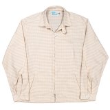 【2月納品予定】 WORKERS  ワーカーズ  Swing Top, Ecru Check Supima OX 