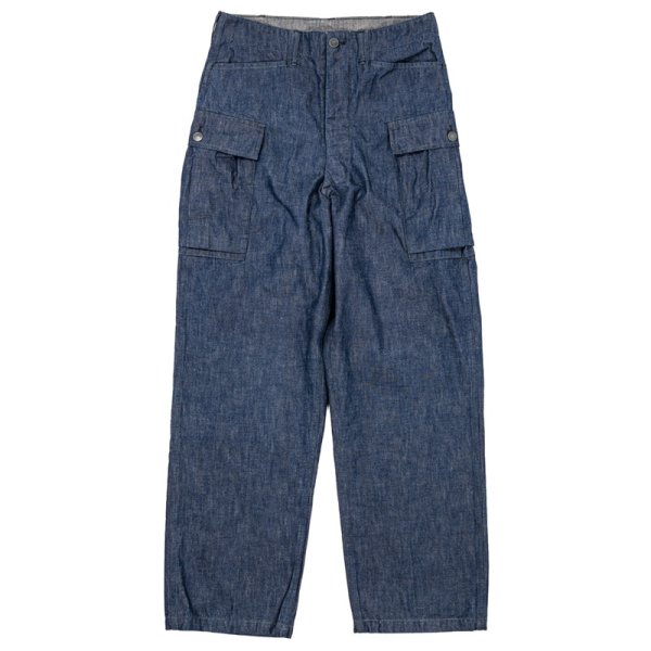 画像1: 【2月納品予定】 WORKERS  ワーカーズ  M43 Trousers Mod, 10oz Brown Back Denim 