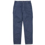 【1月納品予定】 WORKERS  ワーカーズ  Officer Trousers Regular Type2, Indigo Herringbone 