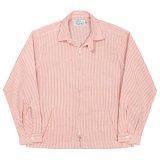 【2月納品予定】 WORKERS  ワーカーズ  Swing Top, Supima OX, Orange Stripe 