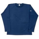 【1月納品予定】 WORKERS  ワーカーズ  2 PLY T, Long Sleeve, Navy 