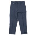 【3月納品予定】 WORKERS  ワーカーズ  Moonglow Trousers 21, Combat Wool Tropical, Navy 