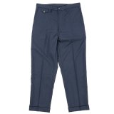 【3月納品予定】 WORKERS  ワーカーズ  Moonglow Trousers 21, Combat Wool Tropical, Navy 