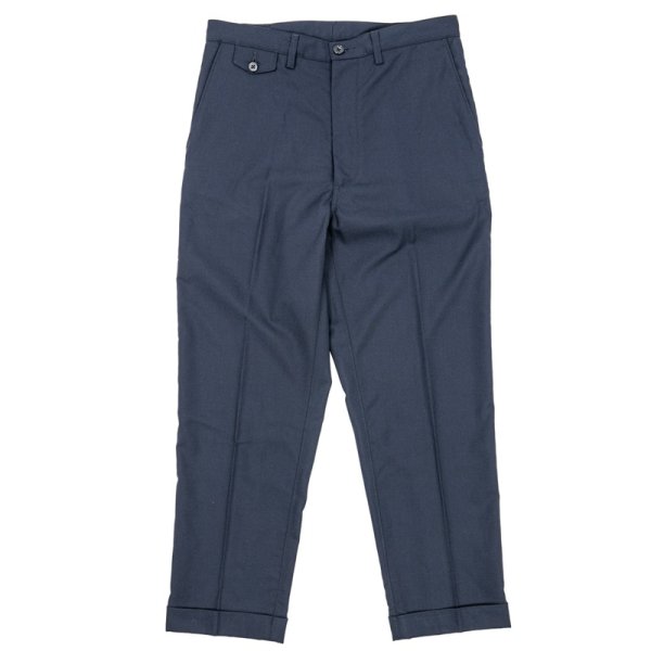 画像1: 【3月納品予定】 WORKERS  ワーカーズ  Moonglow Trousers 21, Combat Wool Tropical, Navy 