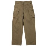 【2月納品予定】 WORKERS  ワーカーズ  M43 Trousers Mod, Khaki Herringbone 