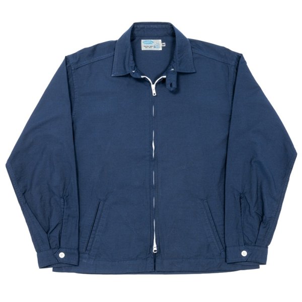 画像1: 【2月納品予定】 WORKERS  ワーカーズ  Swing Top, Combed OX, Solid Navy 