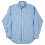 【1月納品予定】 WORKERS  ワーカーズ  Modified 6 Button BD, Supima OX, Blue Pale 