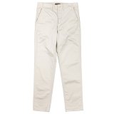 【1月納品予定】 WORKERS  ワーカーズ  Officer Trousers Slim Type2, Pearl White Chino 