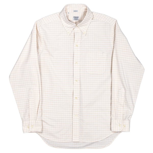 画像1: 【1月納品予定】 WORKERS  ワーカーズ  Modified 6 Button BD, Compact OX, Matilda Check, Beige 