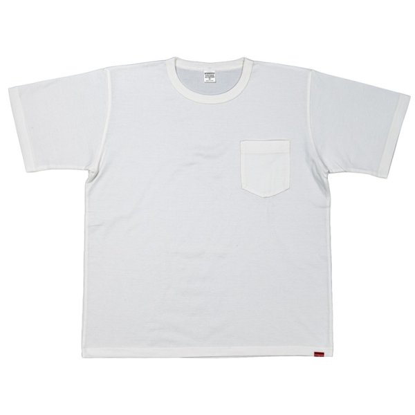 画像1: 【4月納品予定】 WORKERS  ワーカーズ  2 PLY Pocket, Regular Fit, White 