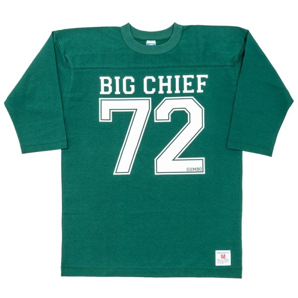 画像1: 【3月納品予定】 WORKERS  ワーカーズ  Football T, BIG CHIEF, Green 