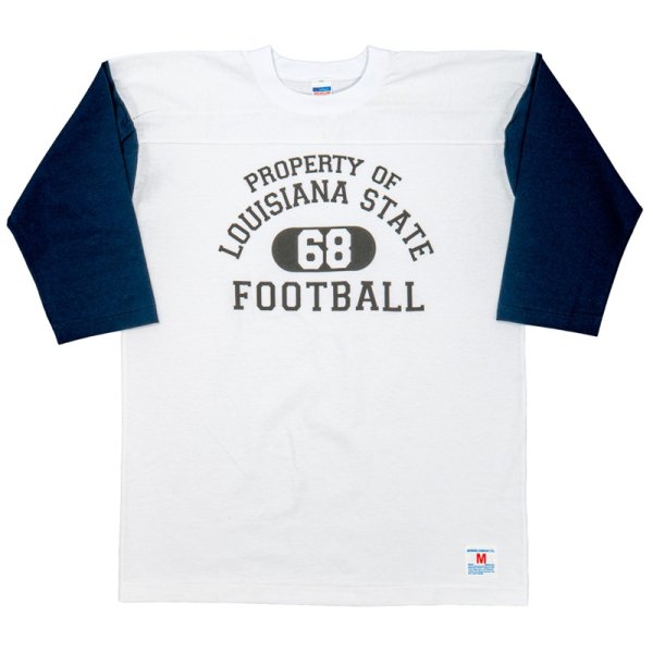 画像1: 【3月納品予定】 WORKERS  ワーカーズ  Football T, LOUISIANA, 2-Tone 