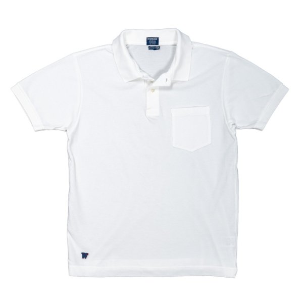 画像1: 【5月納品予定】 WORKERS  ワーカーズ  Modified Fit Polo, White 