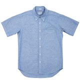 【5月納品予定】 WORKERS  ワーカーズ  Modified Short Sleeve BD, OX, Blue 