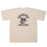 【4月納品予定】 WORKERS  ワーカーズ  WILD CAT T, ECRU 