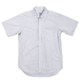 【5月納品予定】 WORKERS  ワーカーズ  Modified Short Sleeve BD, Stripe OX 