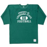 【3月納品予定】 WORKERS  ワーカーズ  Football T, LOUISIANA, Green 