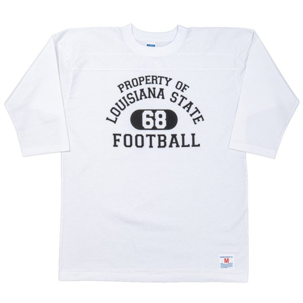 画像1: 【3月納品予定】 WORKERS  ワーカーズ  Football T, LOUISIANA, White 