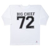 【3月納品予定】 WORKERS  ワーカーズ  Football T, BIG CHIEF, White 
