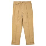 【3月納品予定】 WORKERS  ワーカーズ  Moonglow Trousers 21, Wrinkle-Resist Chino, Beige 