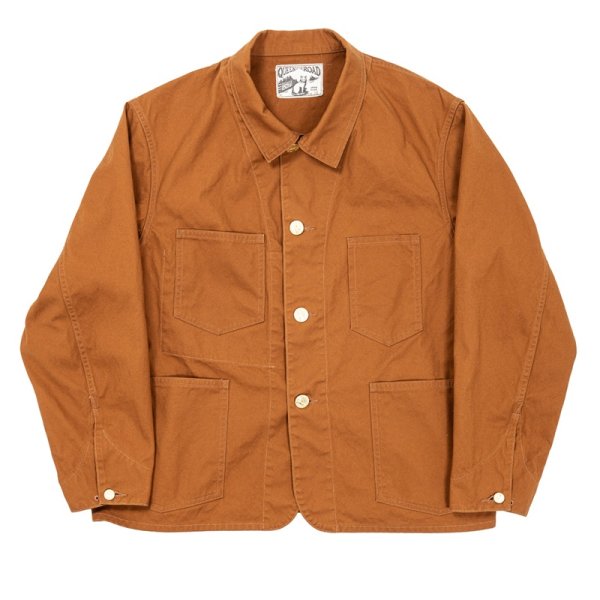 画像1: 【3月納品予定】 WORKERS  ワーカーズ  QUEEN OF THE ROAD Jacket, 9 oz Brown Duck 