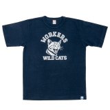 【4月納品予定】 WORKERS  ワーカーズ  WILD CAT T, Navy 