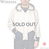 WORKERS  ワーカーズ  Atozuke Parka, 2-Tone/Oatmeal x Fade Blk 