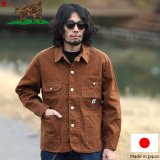 TCB jeans  TCBジーンズ  Cat Head Jacket Brown Canvas  キャットヘッドジャケット ブラウンダック 