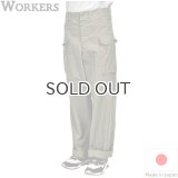 WORKERS  ワーカーズ  M43 Trousers Mod, OD Herringbone 