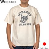 WORKERS  ワーカーズ  WILD CAT T, ECRU 