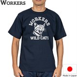 WORKERS  ワーカーズ  WILD CAT T, Navy 