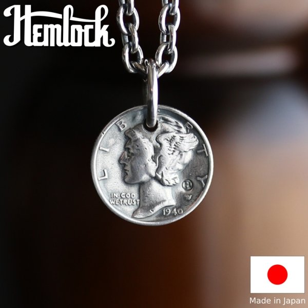 画像1: hemlock  ヘムロック  Mercury Coin TOP  マーキュリーコイントップ 