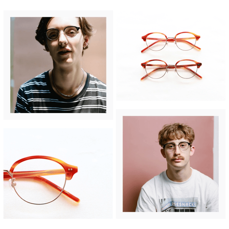 セルロイド眼鏡 kearny カーニー sirmont brow サーモントブロー