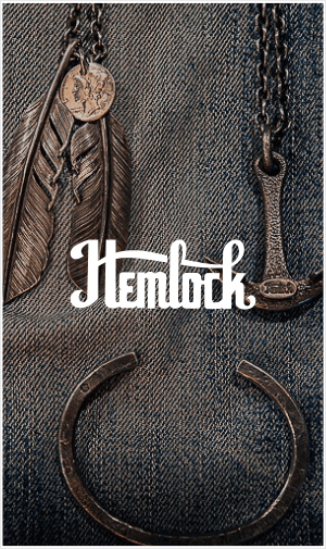 hemlock（ヘムロック）手仕事で製作するフェザートップ
