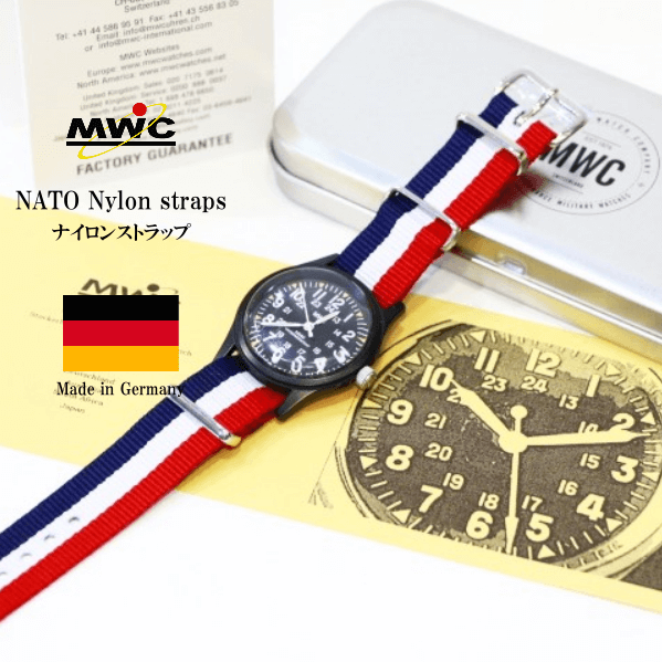 MWC NATO Nylon straps ナイロンストラップ 18mm