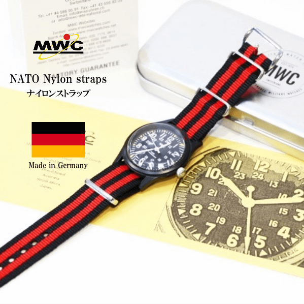 MWC NATO Nylon straps ナイロンストラップ 18mm