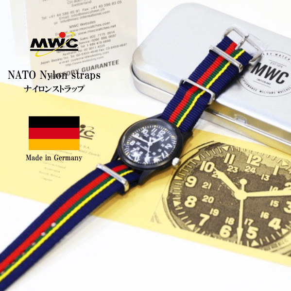 MWC NATO Nylon straps ナイロンストラップ 18mm